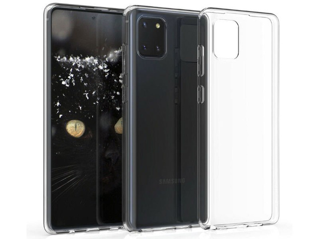 Alogy silikónové puzdro kryt puzdro pre Samsung Galaxy Note 10 Lite priehľadné