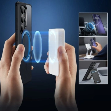 Etui für Samsung Galaxy S25 Ultra Frosted Black ESR Classic Hybrid HaloLock MagSafe