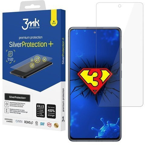 Повноекранний антивірус фольга Silver Protection 3mk 7H для Galaxy S20 FE