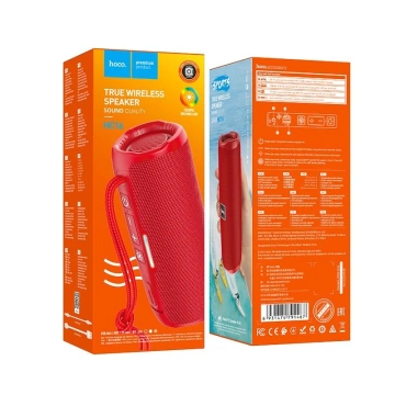HOCO HC16 Bluetooth Speaker 2×5W 3h Working Time Red