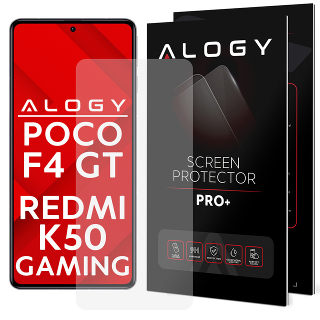 Ochranné tvrzené sklo 9H Alogy pro Xiaomi Poco F4 GT / Redmi K50 Gaming