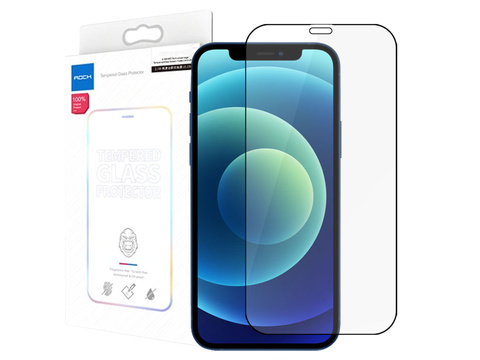 Загартоване скло Full Glue Rock для Apple iPhone 12 Mini чорне