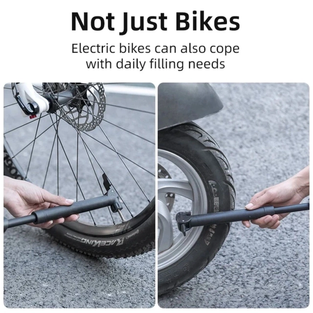 Rockbros 42520001001 pumpa na bicykel - čierna