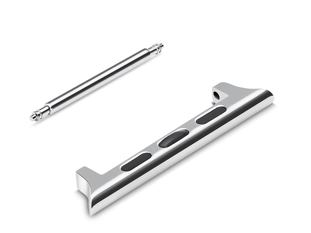 Alogy Armbandverschlussadapter für Apple Watch 38/40 / 41mm Silber