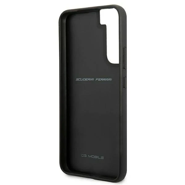 Etui Ferrari FESAXHCS22MBK do Galaxy S22 S906hardcase On Track Carbon Stripe czarny/black