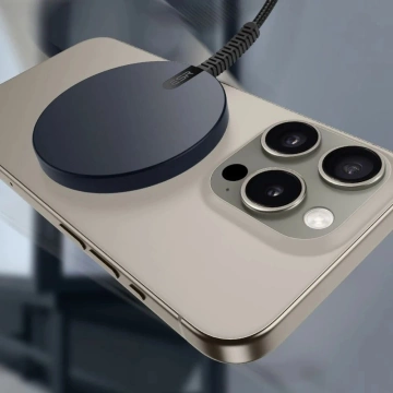 Esr Halolock Qi2 Mini Magnetic Magsafe Wireless Charger 15W Чорний індуктивний зарядний пристрій
