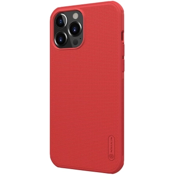 Міцний чохол Nillkin Super Frosted Shield Pro для iPhone 13 Pro Max червоний