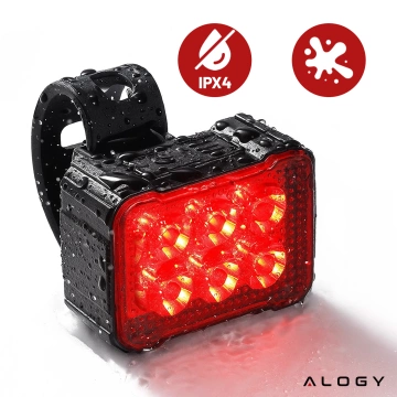 LED Bicycle Light Bicycle Flashlight Waterproof Light Front and Rear Light IP65 Front Rear