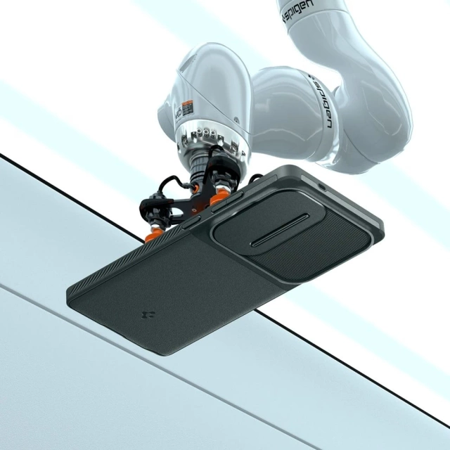 Etui do Samsung Galaxy S25 Ultra Abyss Green Spigen Optik Armor