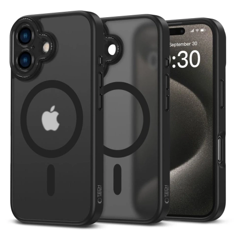 Чохол для iPhone 16 MagCam MagSafeCase Cover для телефону Matte Black
