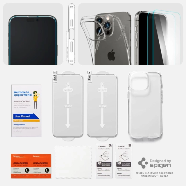 Etui Spigen Crystal Pack для Apple iPhone 14 Pro Max Crystal Clear