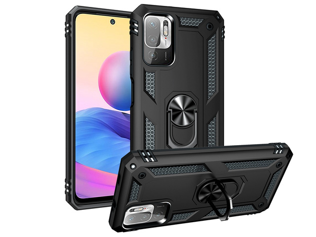 Etui pancerne Alogy Stand Armor Ring do Xiaomi Poco M3 Pro/ Redmi Note 10 5G