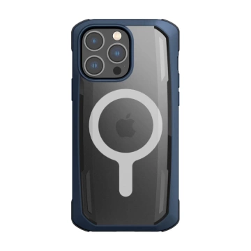 Raptic Secure Case pro iPhone 14 Pro Max s pancéřovým krytem MagSafe modrý