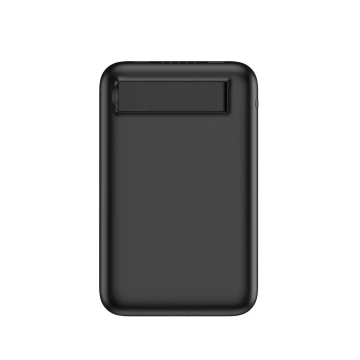 Зовнішній акумулятор (POWER BANK) VEGER MagOn Kick з індуктивною зарядкою підтримує зарядку MagSafe 15W - 5 000mAh PD 20W black (V0553P / W0553P)