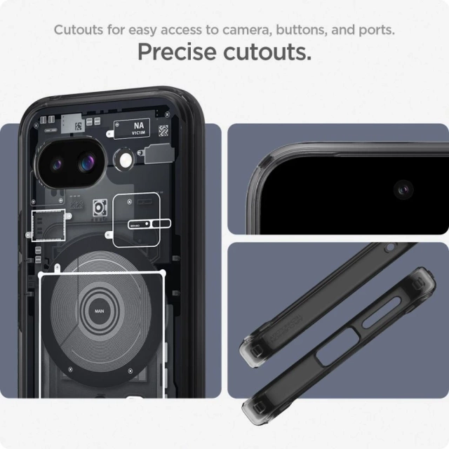 Kryt Spigen Ultra Hybrid MagSafe Zero One pro Google Pixel 9a, černý