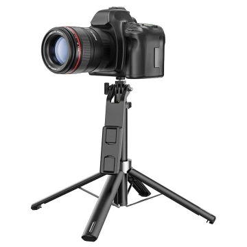 Selfie stick HOCO K21 z pilotem Bluetooth i statywem 1,37 m