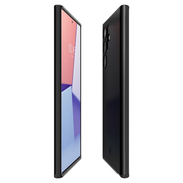 Обладнаний чохол для Samsung Galaxy S22 Ultra Spigen Thin Fit Black
