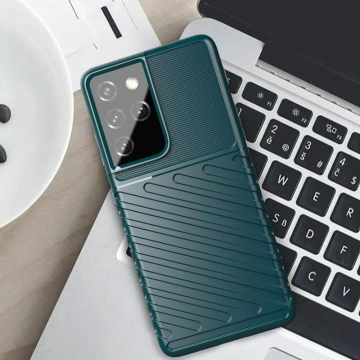 Ochranné pouzdro Thunder Case pro Samsung Galaxy S23 Ultra silikonové pancéřové pouzdro Modré