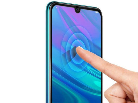 Скло Spigen Glas.tR на чохол для Huawei P Smart 2019 / Honor 10 Lite чорне