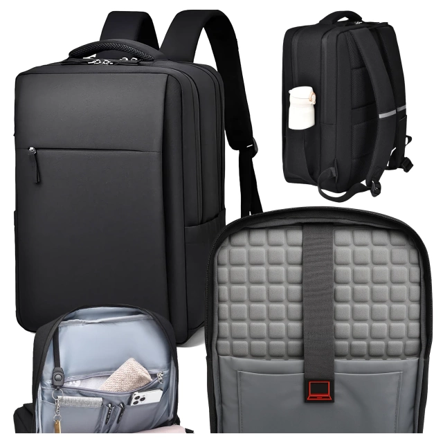 Ochranné puzdro na notebook, MacBook Air Pro 13,3" Alogy Hard Foam Bag pre 13-14" notebooky čierne