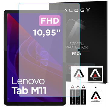 Загартоване скло для Lenovo Tab M11 10.95" TB330FU/TB330XU/TB331FC для планшета Alogy Screen Protector Pro 9H