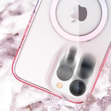 Магнітний чохол Kingxbar PQY Gradient Series для iPhone 13 Pro Max Housing Clear Cover (сумісний з MagSafe)