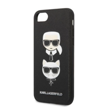 Etui Karl Lagerfeld KLHCI8SAKICKCBK do iPhone 7/8 / SE 2020 / SE 2022 hardcase Saffiano Karl
