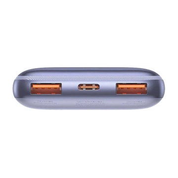 Baseus Bipow Pro Power Bank 10000mAh, 2xUSB, USB-C, 20W (фіолетовий)