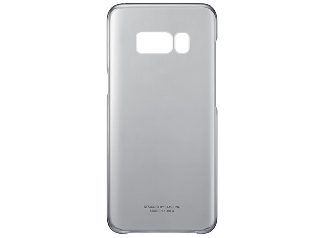 Etui Samsung Clear Cover EF-QG955 Galaxy S8 Plus SCHWARZ