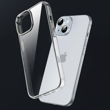 Armored case for iPhone 15 3mk Armor Case Clear protective back transparent glass