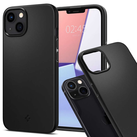 Etui obudowa case Spigen Thin Fit do Apple iPhone 13 Black