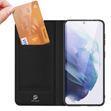 Ochranné flipové pouzdro Dux Ducis Skin Pro pro Samsung Galaxy S22 Plus Black