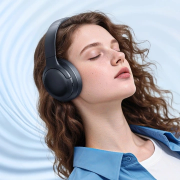 Słuchawki Baseus Bass BH1 Lite bezprzewodowe nauszne Bluetooth 6.0 – czarne