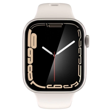 Hybridní skleněné spigen proflex "ez fit" 2-balení Apple Watch 7/8 (41 mm)