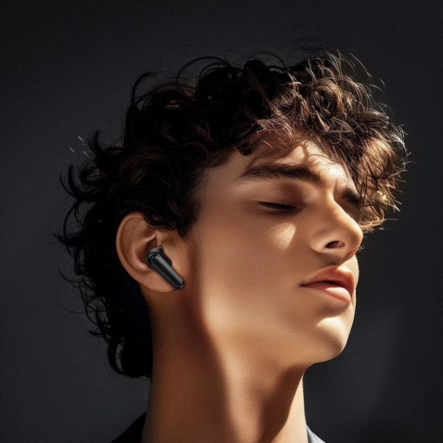 HOCO TWS EQ23 Wireless Bluetooth Headphones Charging Case Black