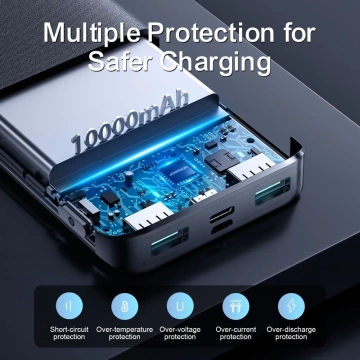 Joyroom jr-qp191 22,5 W Powerbank 10000 mAh schwarz