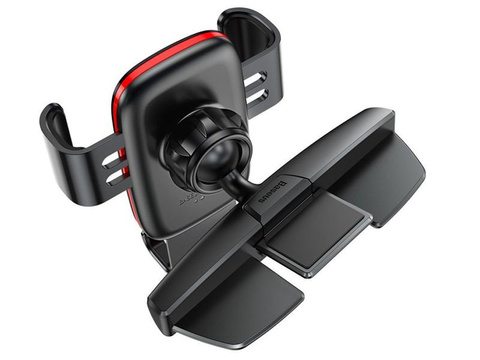 Baseus Metal Age gravity car holder CD slot Black