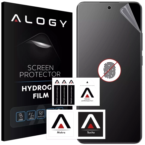 "MATNÁ" fólia na obrazovku Oppo A79 5G Hydrogel Alogy HydroSkin Matte Pro™ pre puzdro "BEZ ODtlačkov prstov"