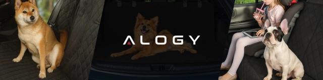 Chránič autosedačky XXL, poťah na zadné sedadlo, poťah na autosedačku, pre psov a domáce zvieratá, veľký, Alogy SeatGuard™ čierny