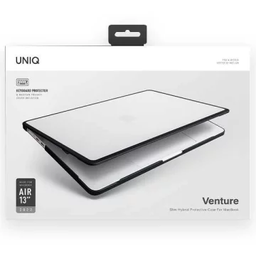 Pouzdro na notebook UNIQ Venture pro MacBook Air 13 (2018-2022) černá/půlnoční černá