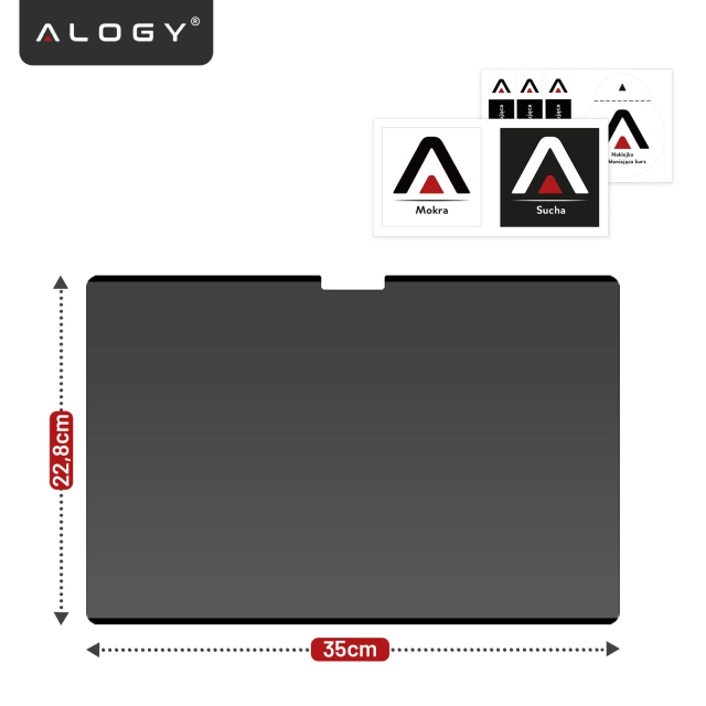 Ochranné puzdro na notebook, MacBook Air Pro 13,3" Alogy Hard Foam Bag pre 13-14" notebooky čierne
