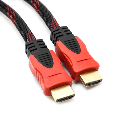 Kabel 10m HDMI przewód do przesyłu HD 3D UHD 4K FULL HD Oplot