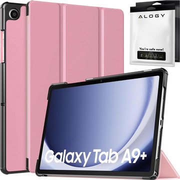 Чохол для Samsung Galaxy Tab A9 2023 11" (X210/X215/X216) Alogy Book Cover Case Protective Pink Glass