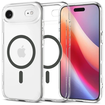 Etui Spigen Ultra Hybrid Mag MagSafe do iPhone 17 Air Clear Graphite