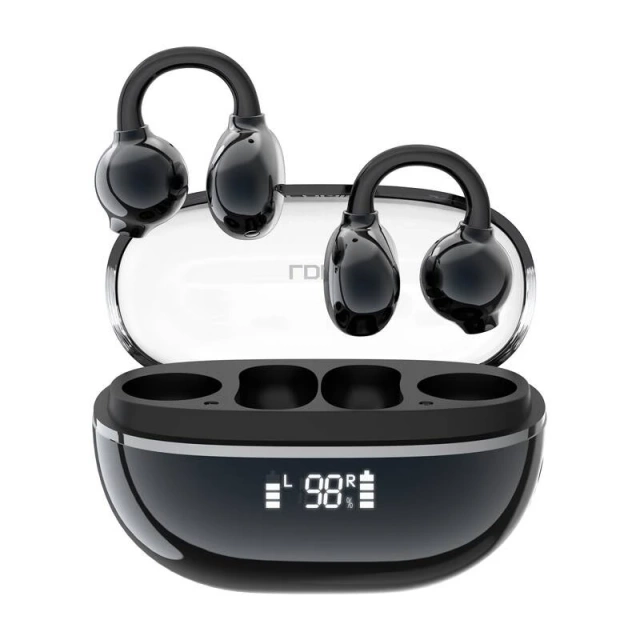 Słuchawki Douszne TWS LDNIO T08 Bluetooth 5.4 20h IPX4 Ciemnoniebieskie