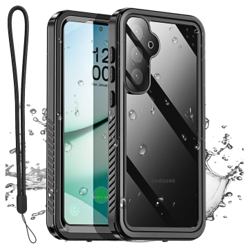 Etui Wodoodporne do Samsung Galaxy S25 Alogy HydroArmor™ IP68 Case z przezroczystym tyłem Pancerna obudowa 360