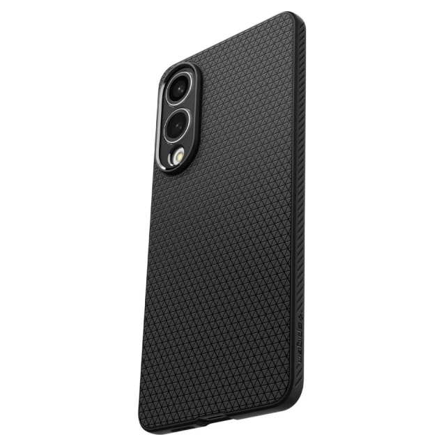 Samsung Galaxy S25 Edge Spigen Liquid Air Case Schwarz