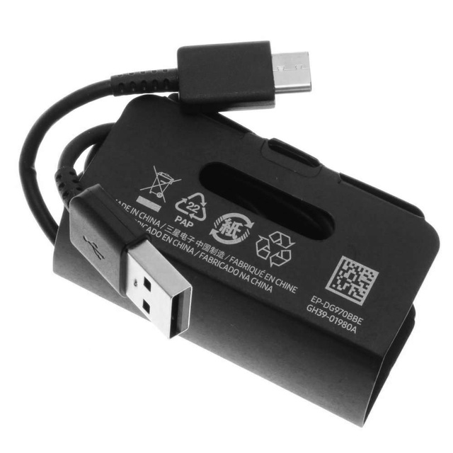 Original Samsung USB-C Type C Cable EP-DG970BBE 1m Black
