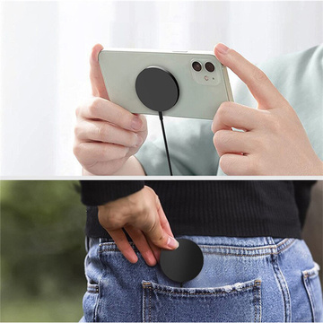 TECH-PROTECT QI15W-A30 MAGNETICKÁ BEZDRÔTOVÁ NABÍJAČKA MAGSAFE ČIERNA