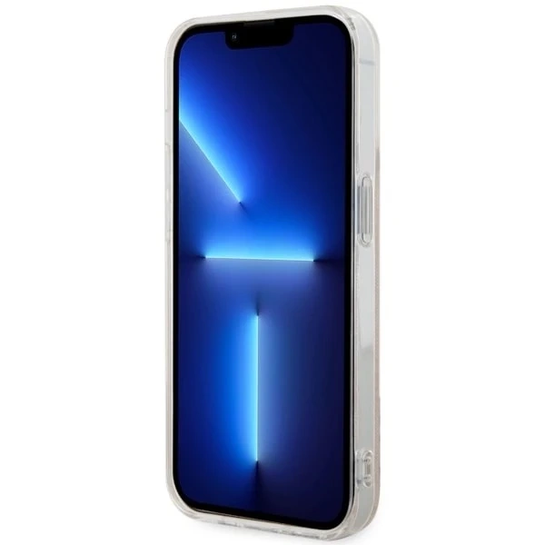 Guess GUHMP14LH4STP pouzdro na telefon pro Apple iPhone 14 Pro 6,1" růžovo-růžový pevný obal 4G MagSafe